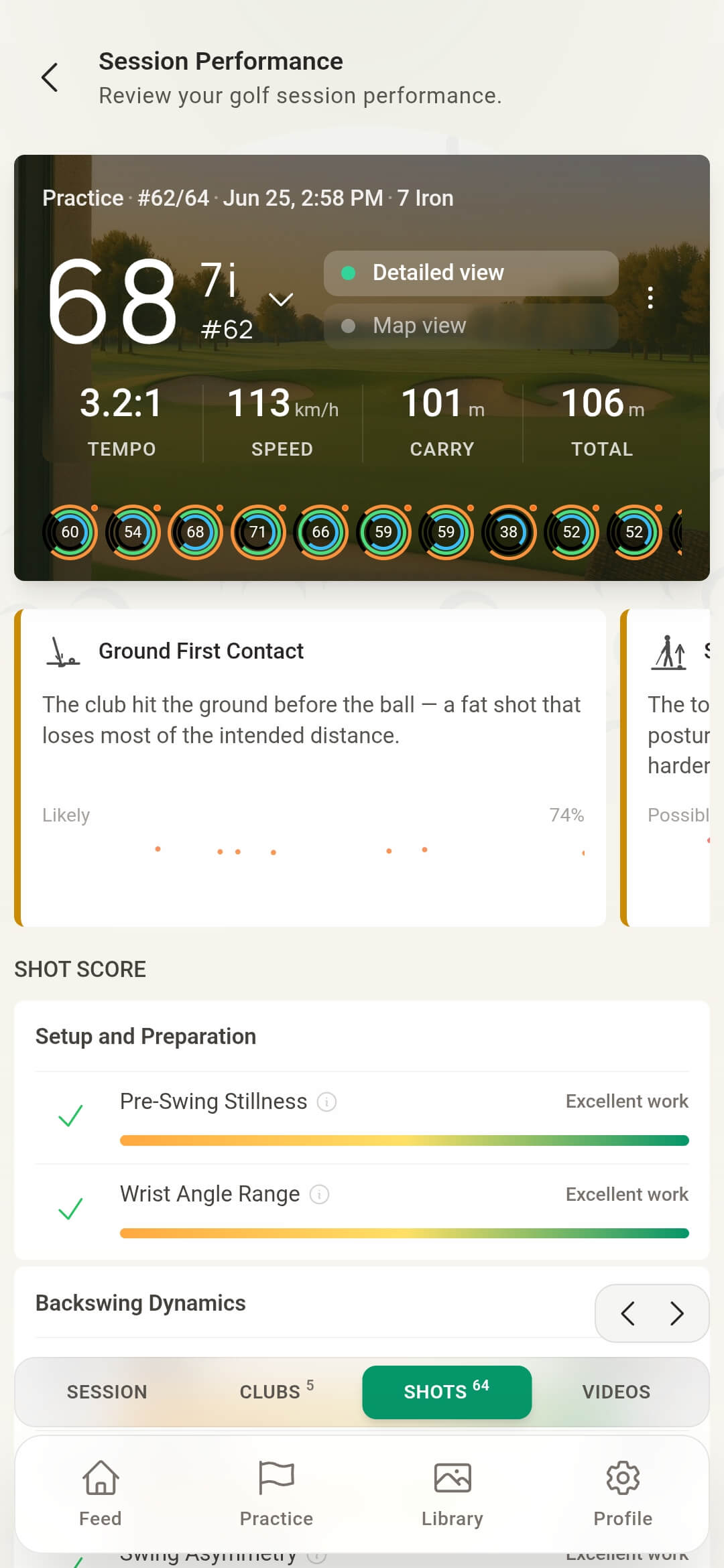 FocusGolf app screenshot 3