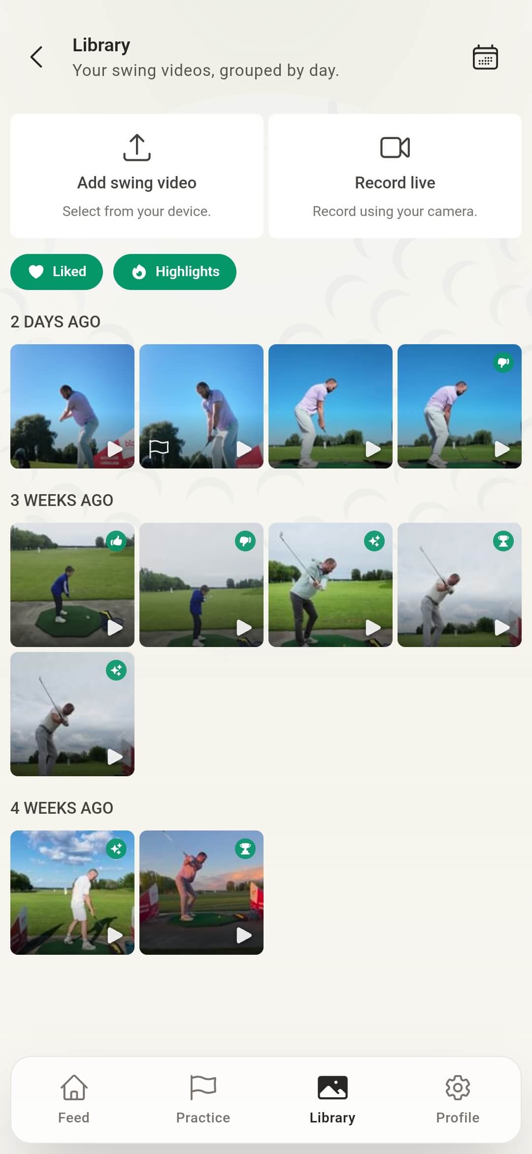 FocusGolf app screenshot 5