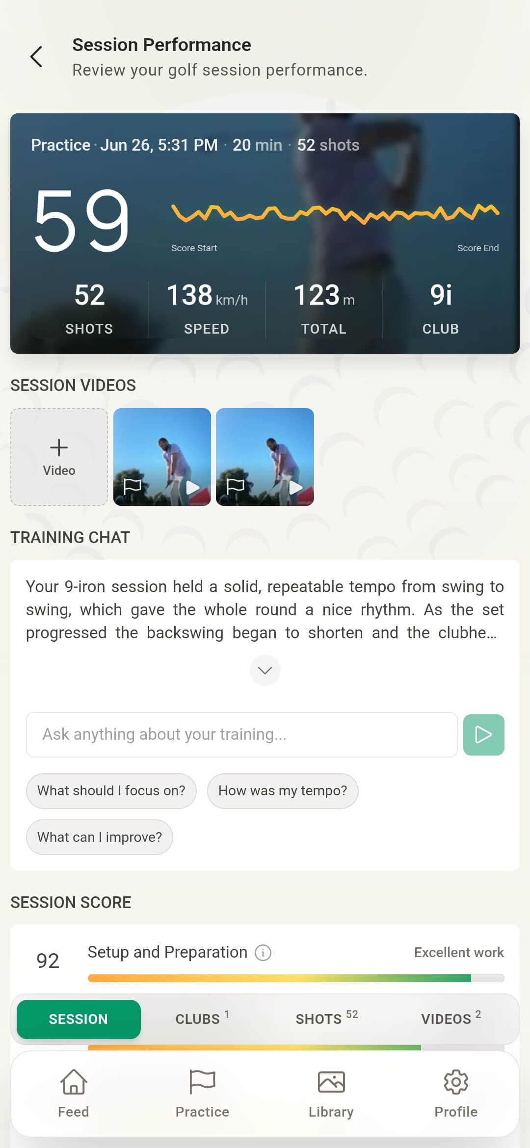 FocusGolf app screenshot 6
