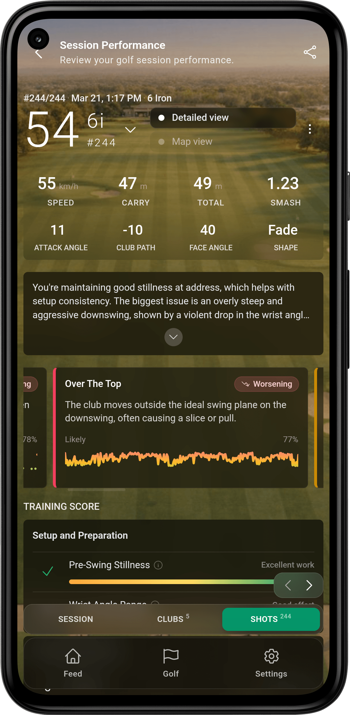 FocusGolf app screenshot 5