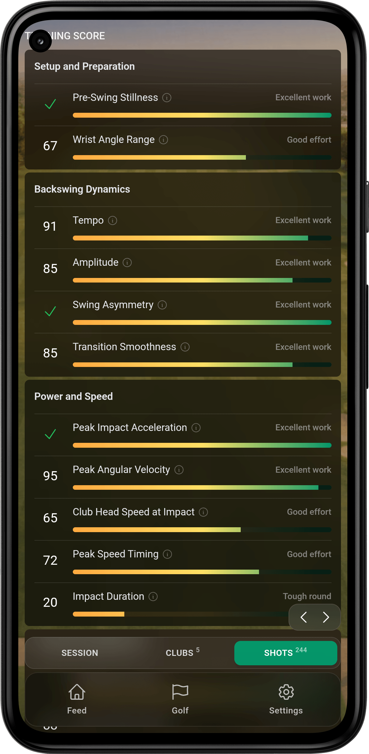 FocusGolf app screenshot 6